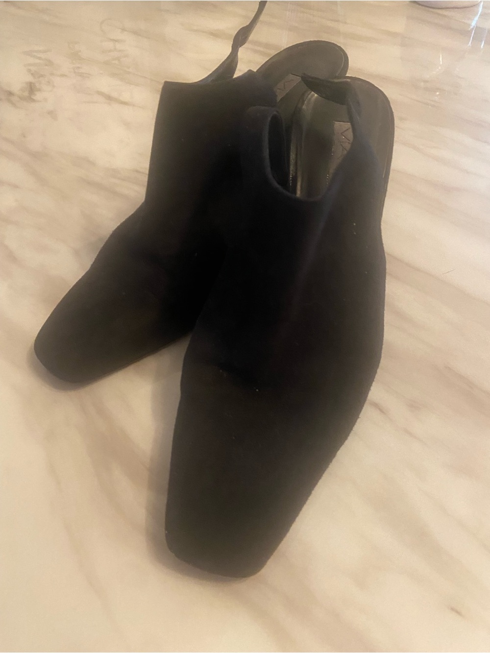 Black Suede Ankle Boots